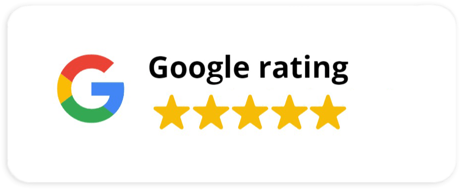 5star Google Rating5
